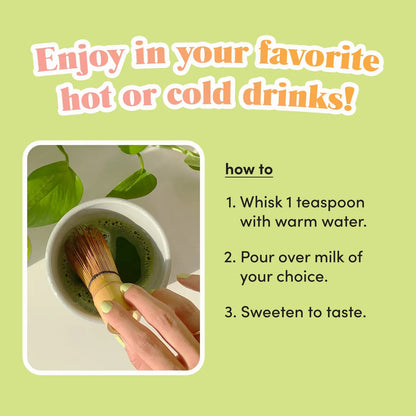 Matcha Ceremonial Grado Premium 40g Energía Natural Sin Nerviosismo