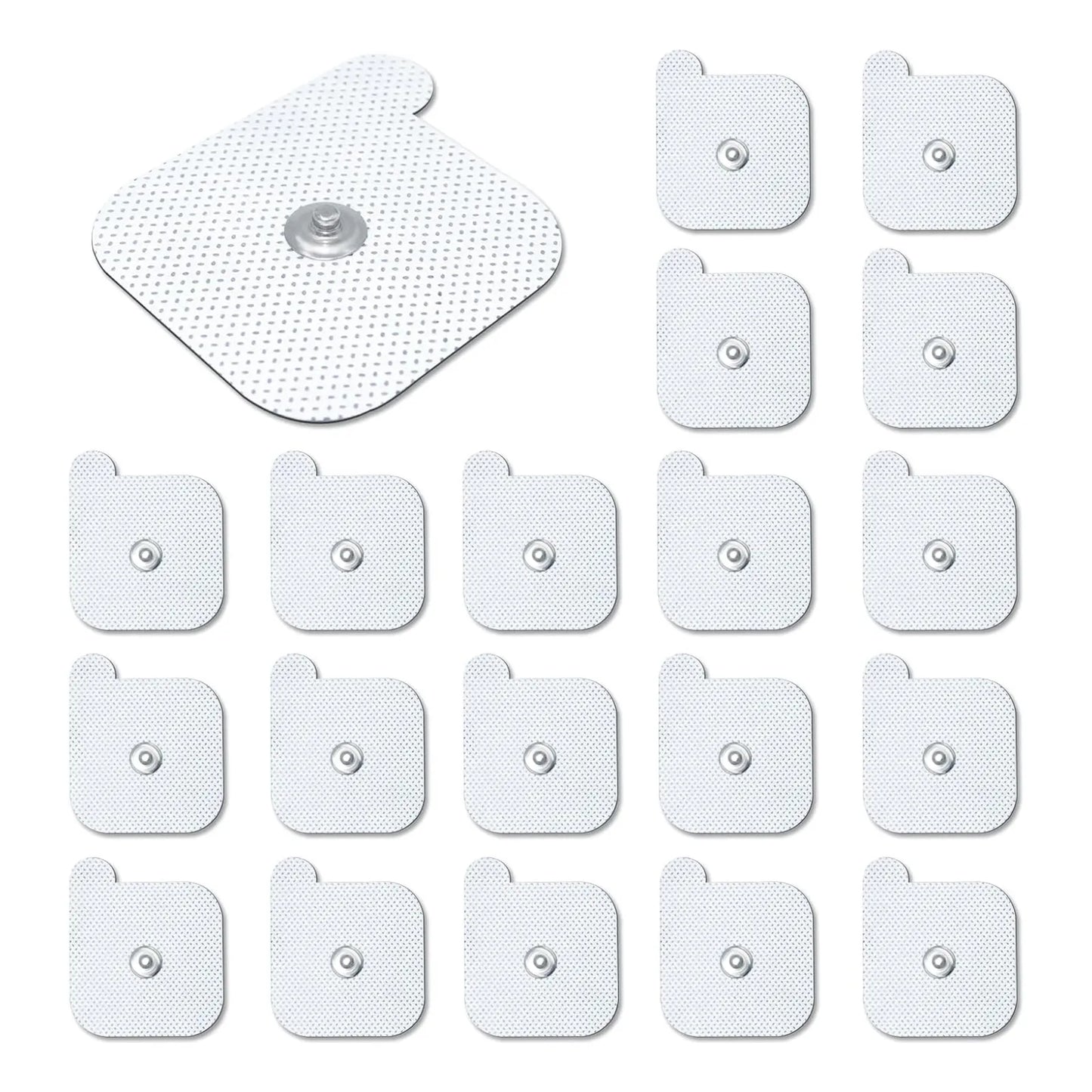 Masajeador Electroestimulador Almohadillas Reutilizables Com
