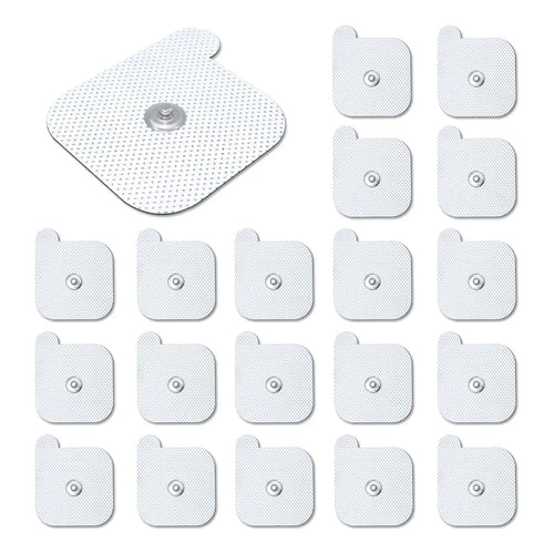 Masajeador Electroestimulador Almohadillas Reutilizables Com