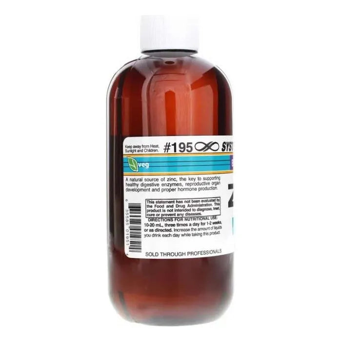 Zinc Quelato Liquido 240 Ml Refuerza Sistema Inmunologico Y Metabolismo Vegano Sin Gluten