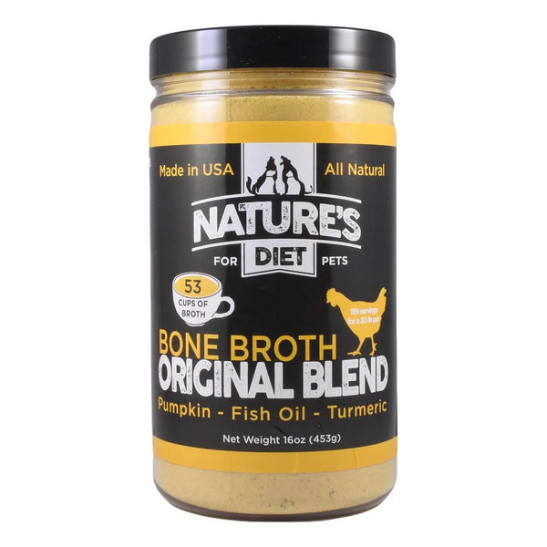 Proteina De Caldo De Hueso Para Mascotas Con Calabaza Nature's Diet 16 Oz