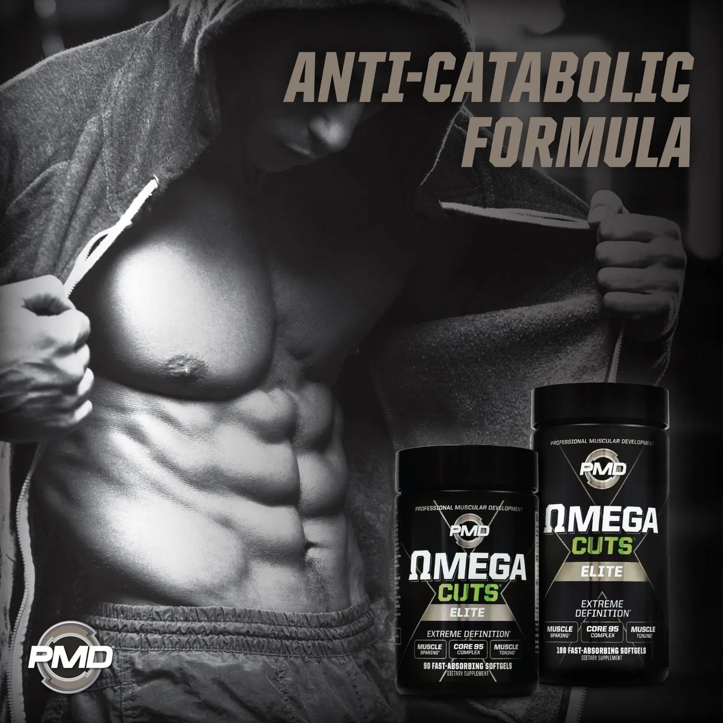 Omega Cuts Elite Formula Perdida De Grasa Y Definicion Muscular Con Cla Y Mct