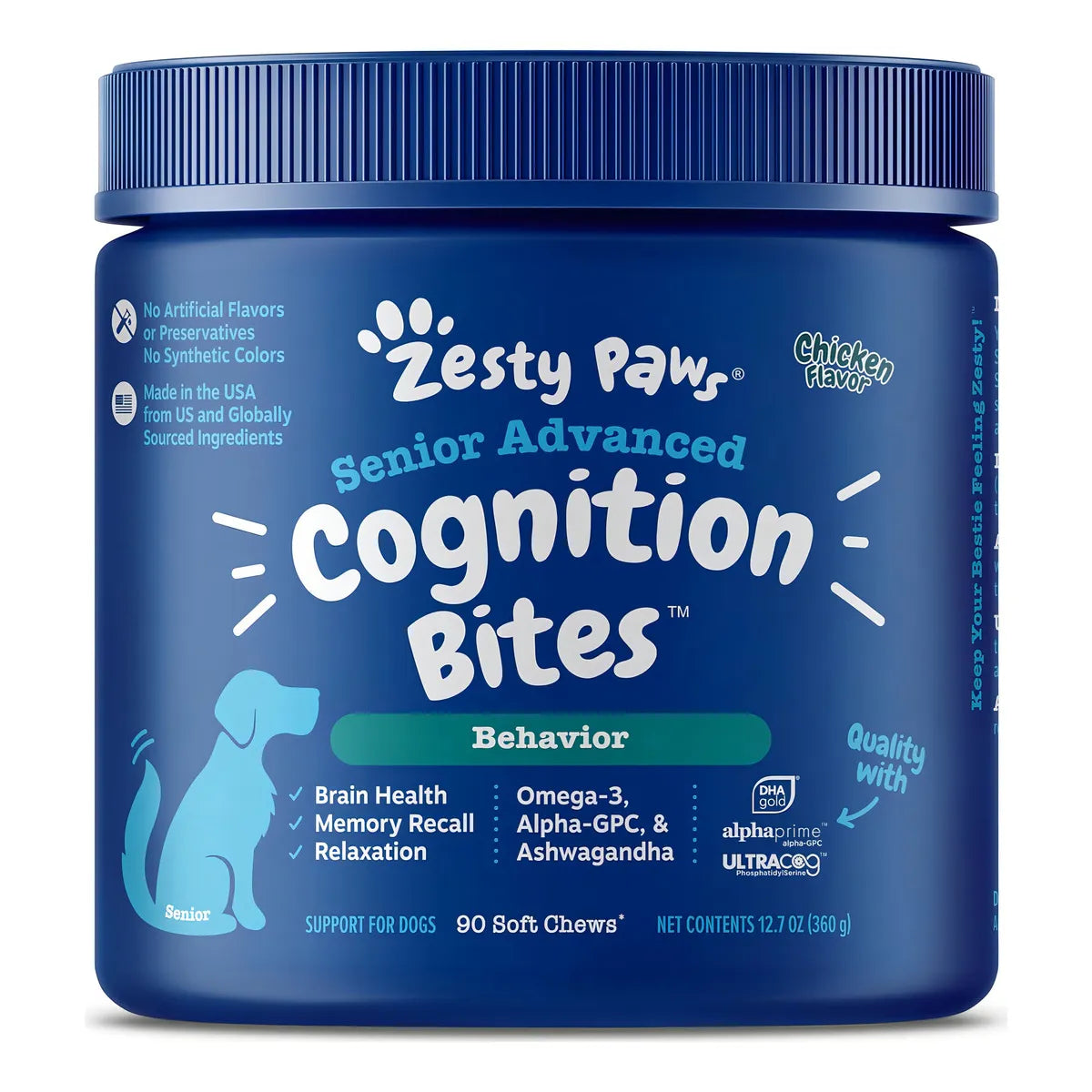 Masticables Suaves Omega 3 Dha Ashwagandha Soporte Cerebral Memoria Y Enfoque