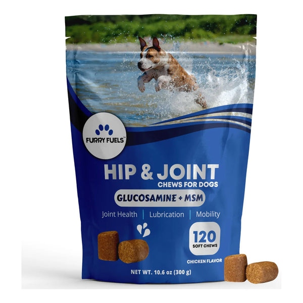 Suplemento Masticable De Glucosamina Para Perros Sabor Pollo 120 Unidades