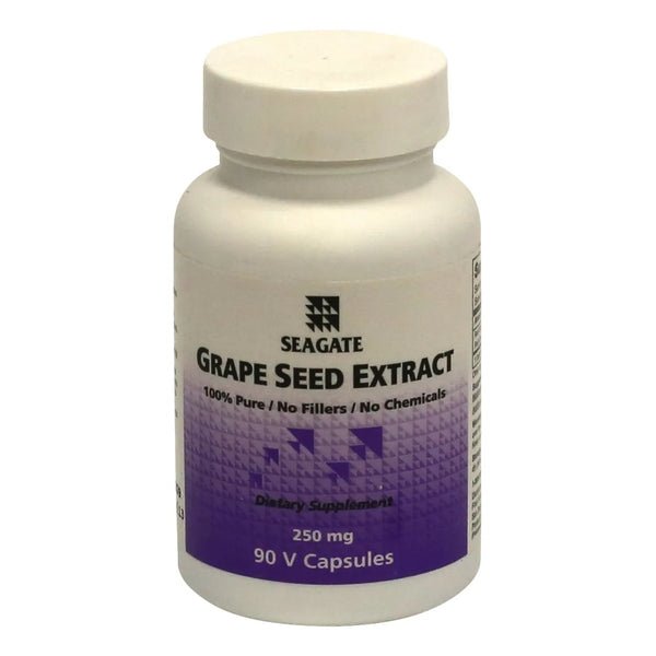 Extracto De Semilla De Uva 250mg 90 Cápsulas Vegetales Antioxidante Y Antienvejecimiento