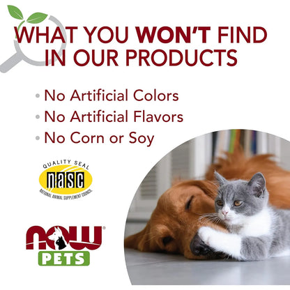 Suplemento Digestivo Para Mascotas NOW Pets G.I. Support 90 Tabletas Masticables