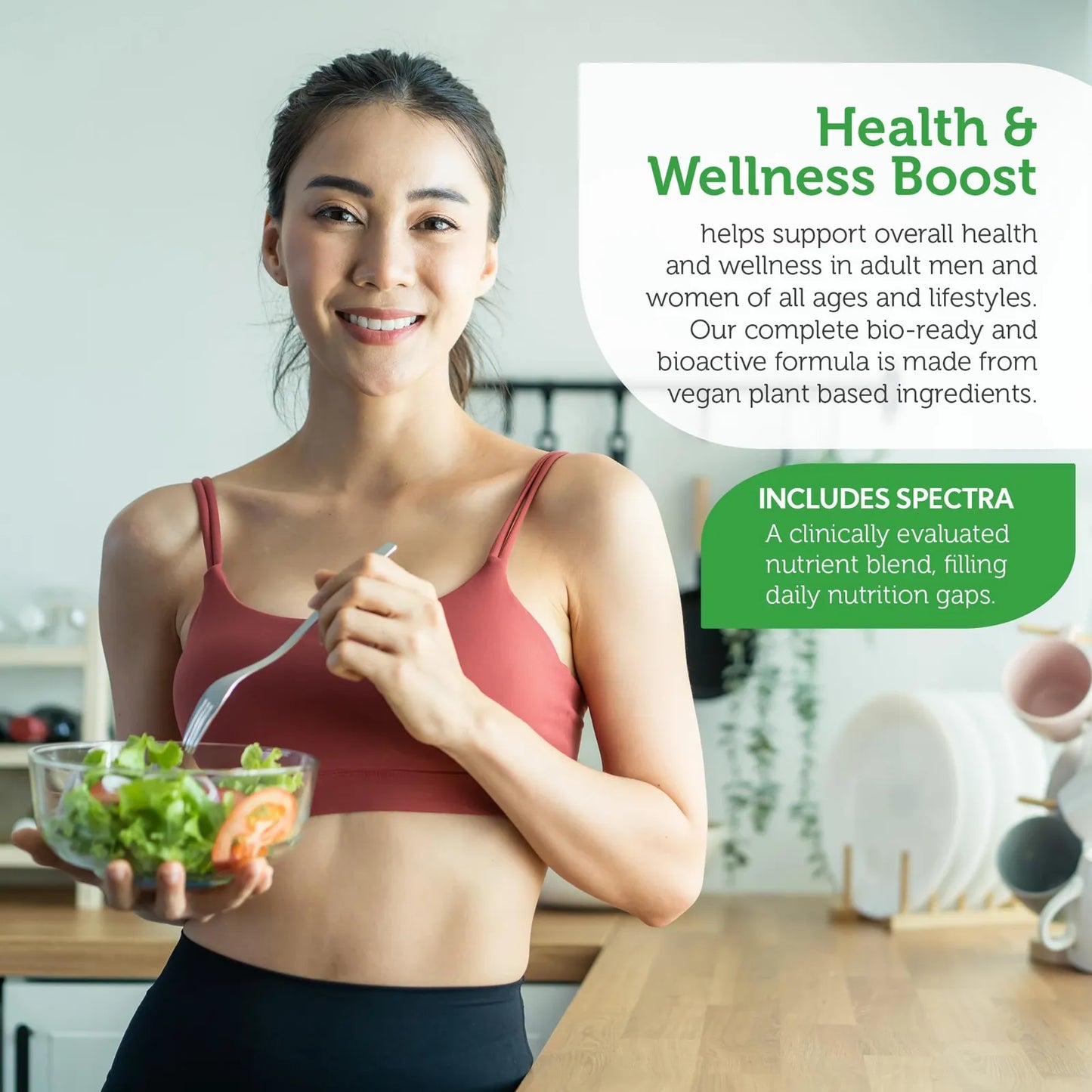 Multivitaminas Veganas Diarias 60 Tabletas Nutrición Completa Energía Vital