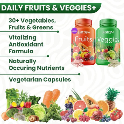 Superalimento Natural En Capsulas De Frutas Y Verduras 180 Unidades