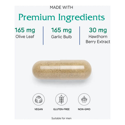 Rauwolfia Extra Suplemento Cardiovascular Vegano 90 Capsulas