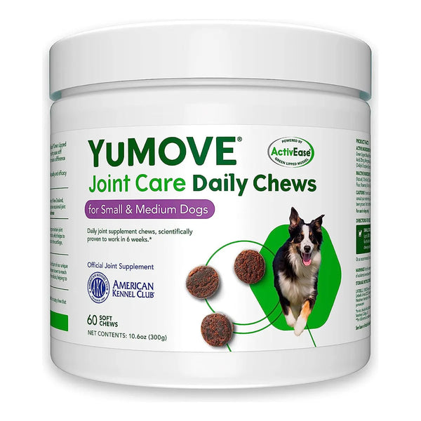Suplemento En Daily Chews Lintbells Yumove Joint Care Con Glucosamina Para Perro 110ml