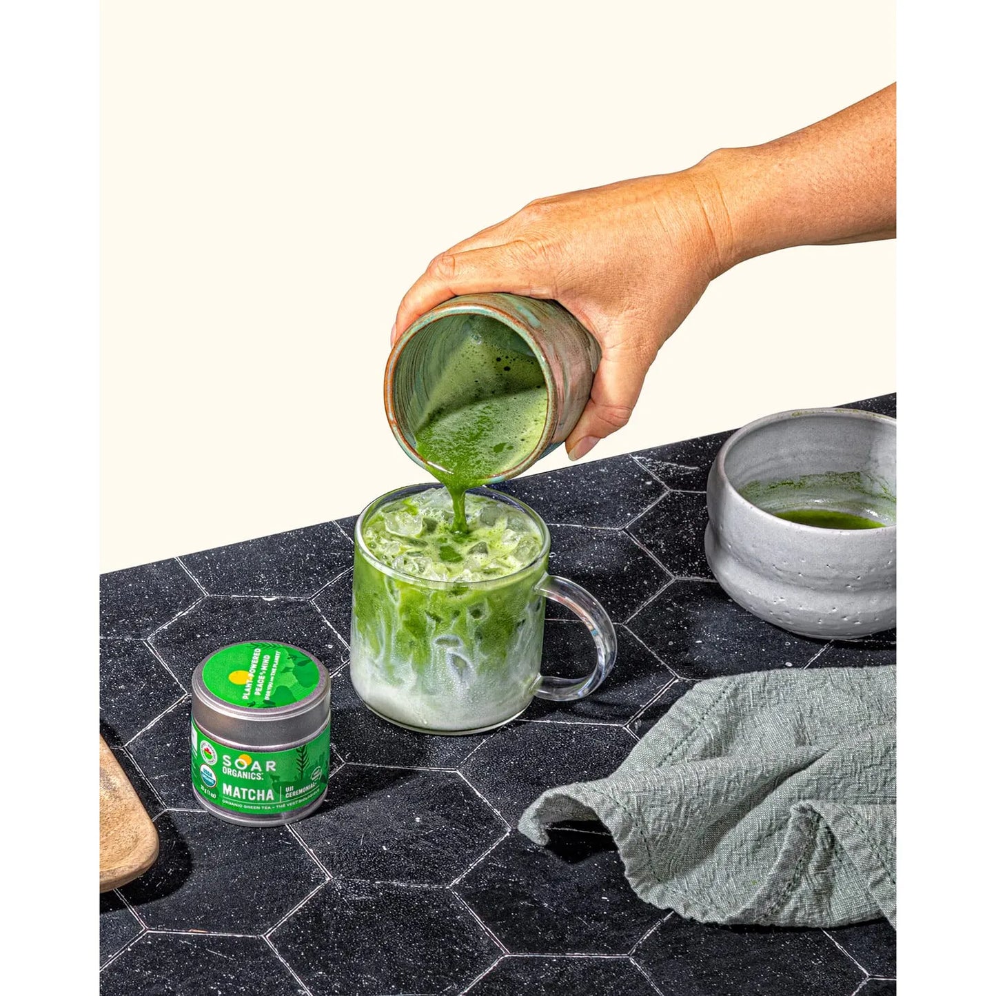 Polvo De Té Verde Matcha Ceremonial Uji Auténtico 1 Oz Energía Natural Y Antioxidantes