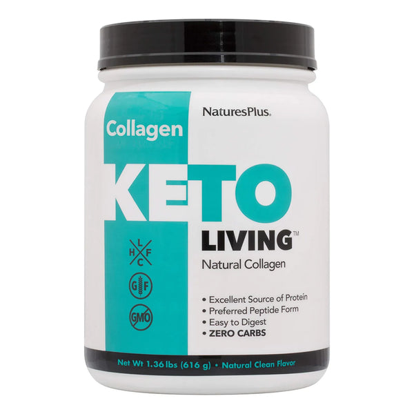 Colageno Natural En Polvo KetoLiving Sin Sabor 1.36 Lb Apoya Piel Articulaciones Y Cabello