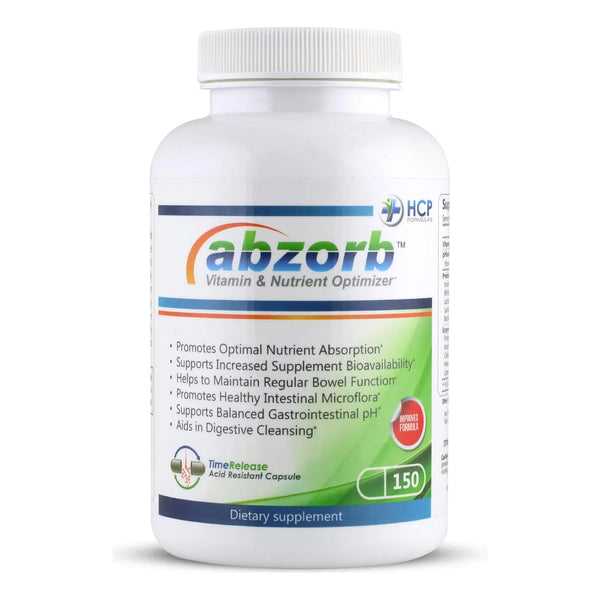 Abzorb Optimizador De Vitaminas Y Nutrientes Con Enzimas Digestivas Probióticos Y Magnesio
