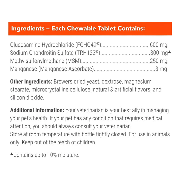 Cosequin Nutramax Suplemento Articulaciones Perros 60 Tablet - Imagen 2