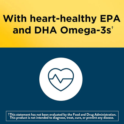 Gomitas Multivitaminicas Con Omega 3 Para Hombre 80 Unidades Nature Made
