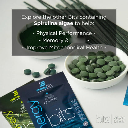 Tabletas Orgánicas De Clorella RECOVERYbits Superalimento Verde Para Inmunidad Y Energía