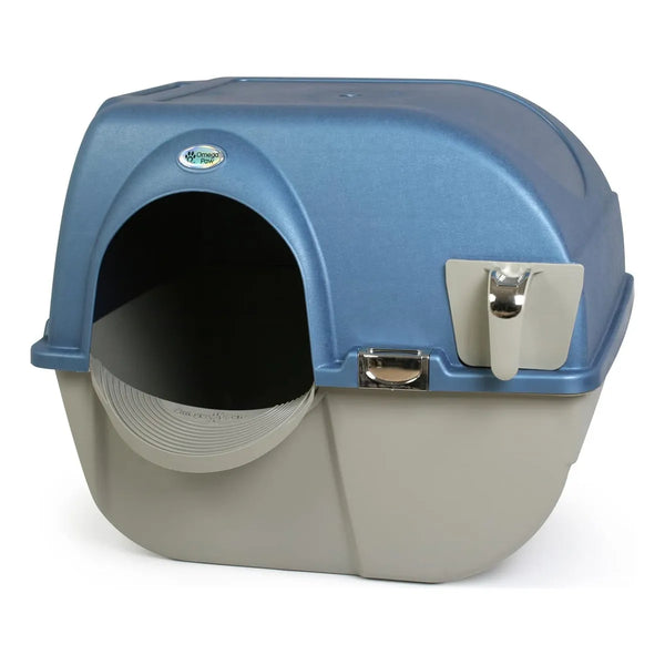 Caja De Arena Automática Para Gatos Xxl Omega Paw Premium Limpieza Sin Esfuerzo