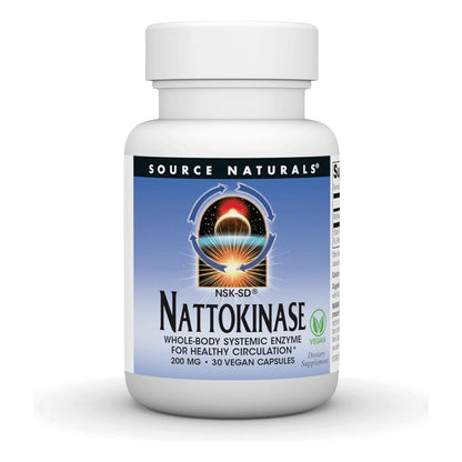 Nattoquinasa 200 Mg Enzima Sistémica Cápsulas Para Circulación Saludable