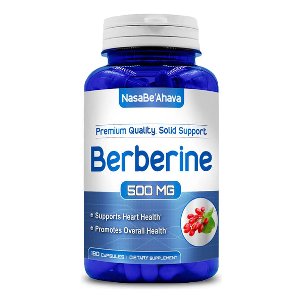 Berberina 500 Mg Suplemento Herbal Apoyo Metabólico Y Inmunológico