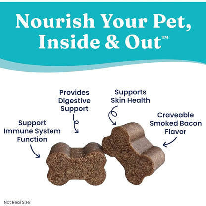 Multivitaminico Masticable Para Perros Con Vitaminas C A B12 E Probióticos