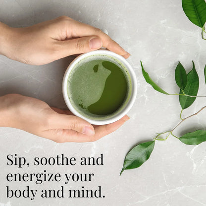 Té Matcha Orgánico En Polvo 100g Batidos Repostería Energía Natural