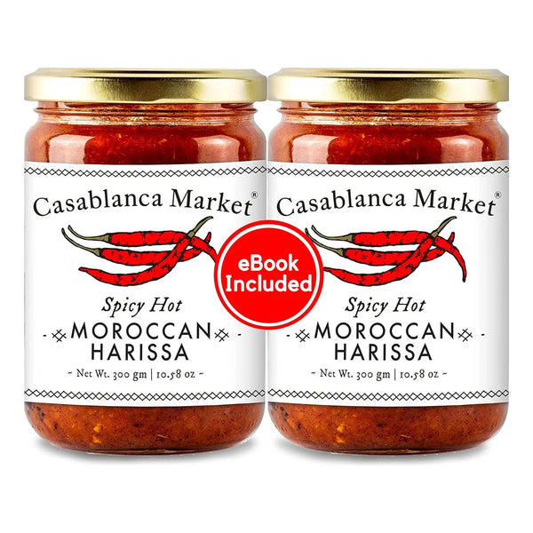 Harissa Salsa Picante Gourmet Casablanca Market Intenso Sabor Ahumado