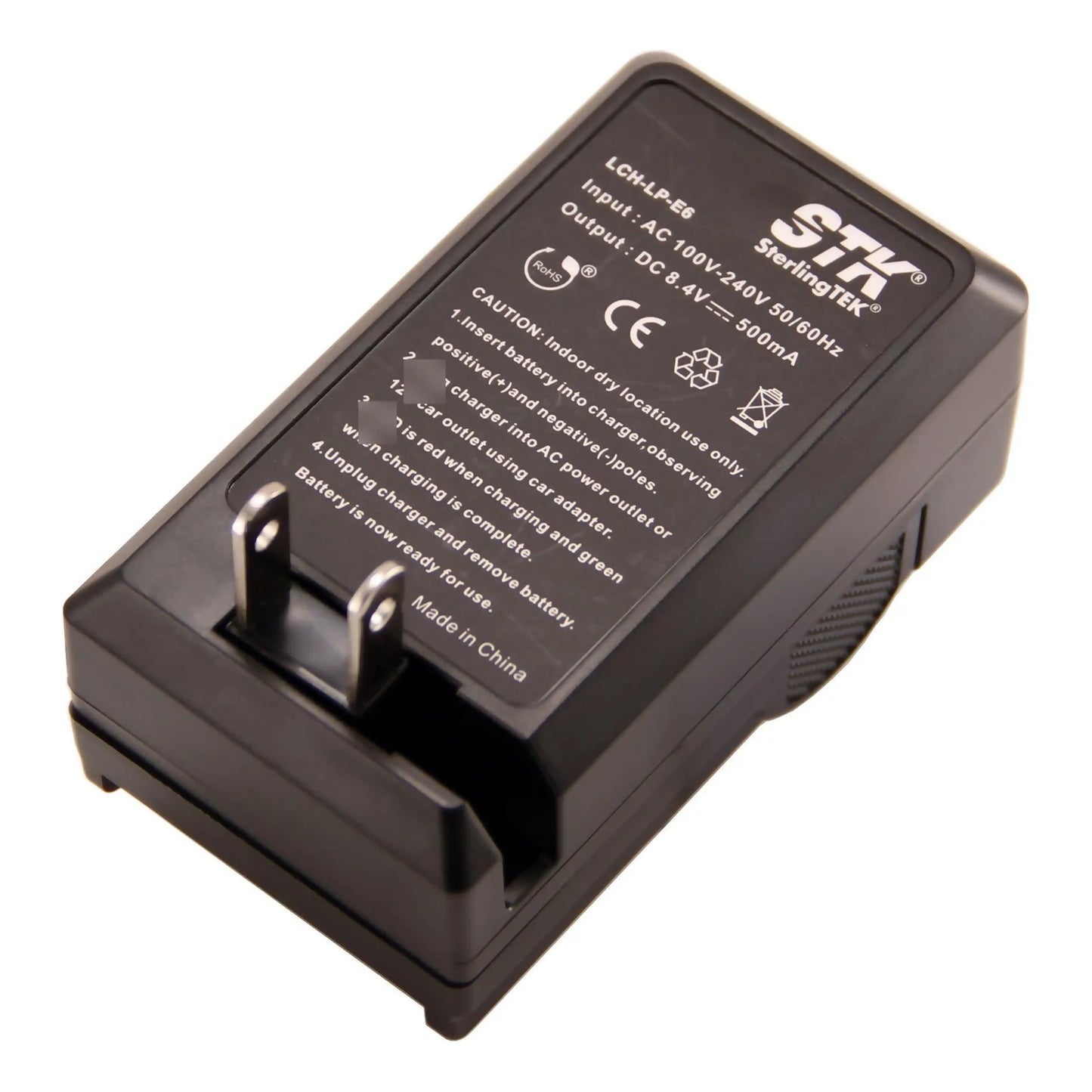 Cargador LP-E6 Para Canon Batería Compatible EOS R R5 R6 R7 5D Mark II III IV 90D 70D 80D 7D 6D Incluye Cargador De Coche