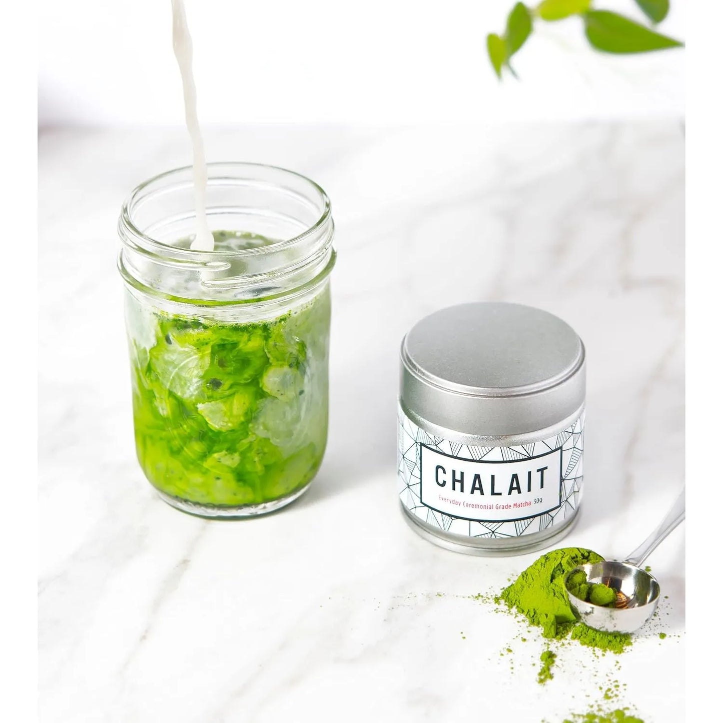 Chalait Matcha Ceremonial Té Verde Japonés Antioxidantes Energía Sostenible