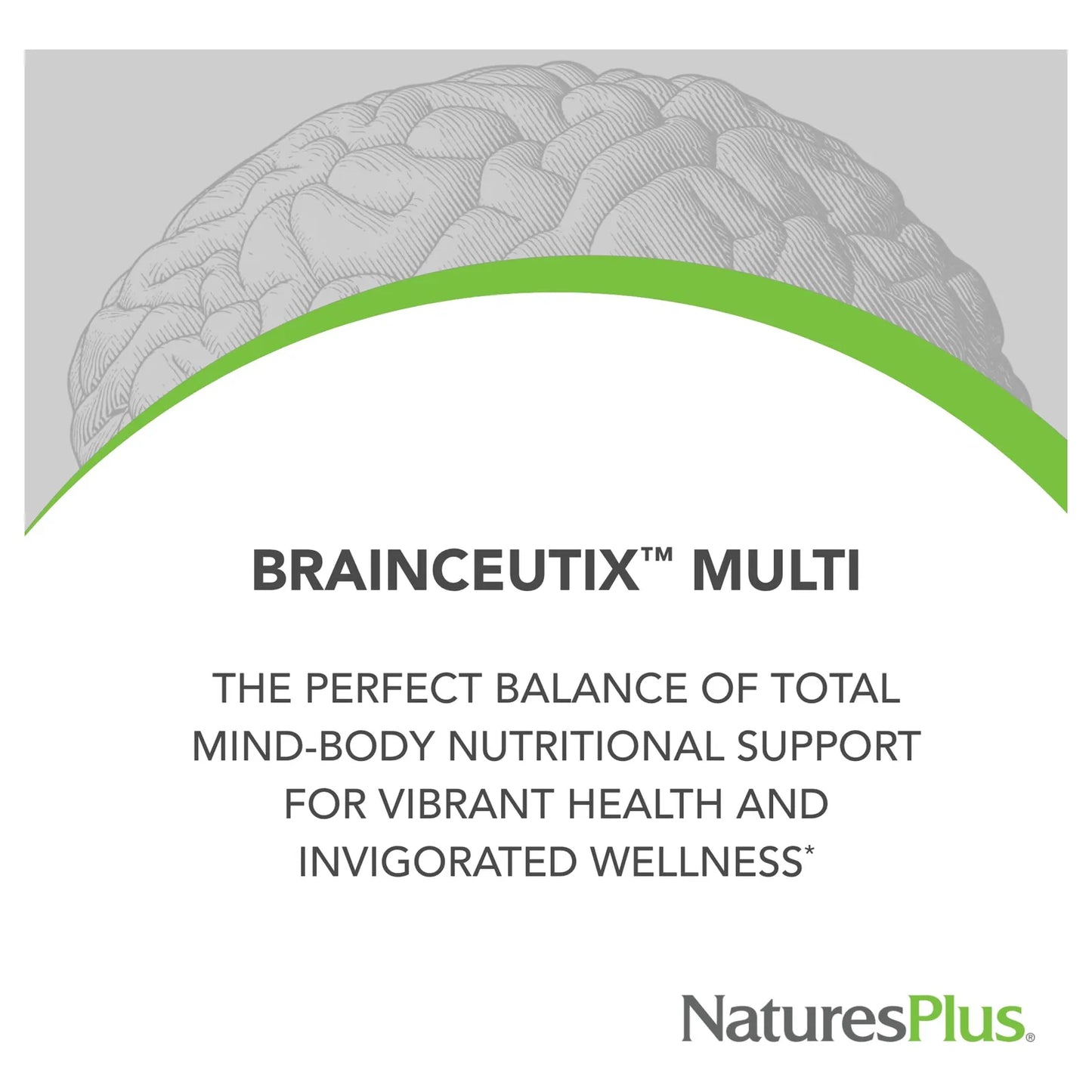 BrainCeutix Capsulas Multivitaminicas 90 Unidades Apoyo Cognitivo Memoria Vegano