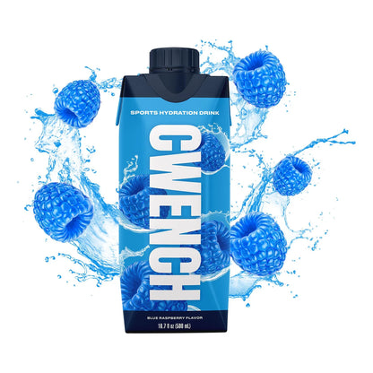 Bebida Hidratante Frambuesa Azul Cwench Pack X12 Electrolitos Y Vitaminas