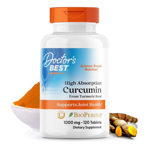 Doctors Best Curcumina Con Complejo C3 Y Bioperina Suplemento Articulaciones Y Antioxidante