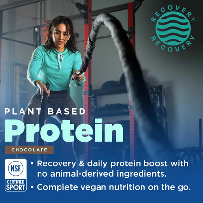 Proteína Vegana En Polvo Sabor Vainilla 800g Certificada NSF Sport
