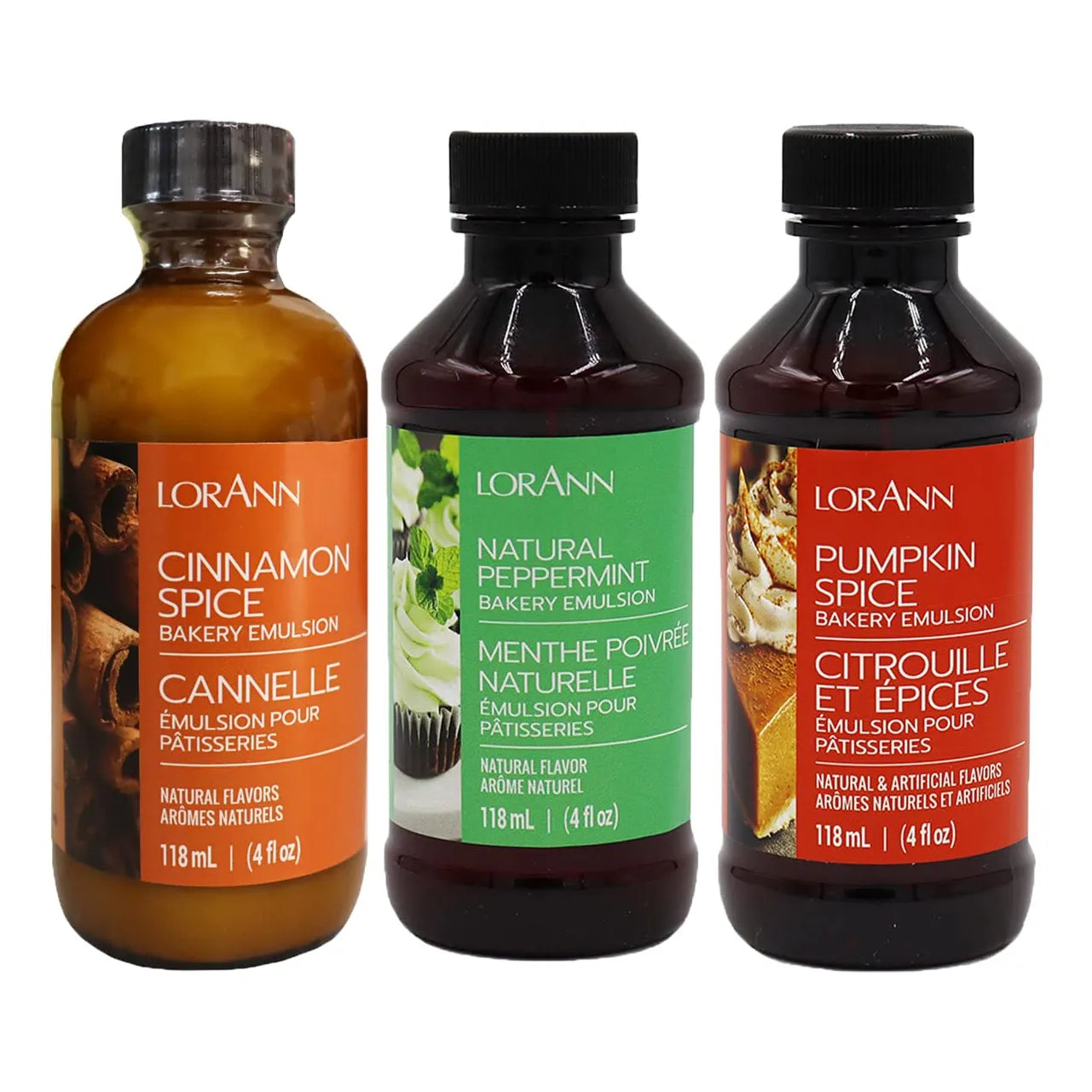 Emulsiones Lorann Para Hornear Sabores Sin Gluten 60ml Ideal Para Postres Profesionales