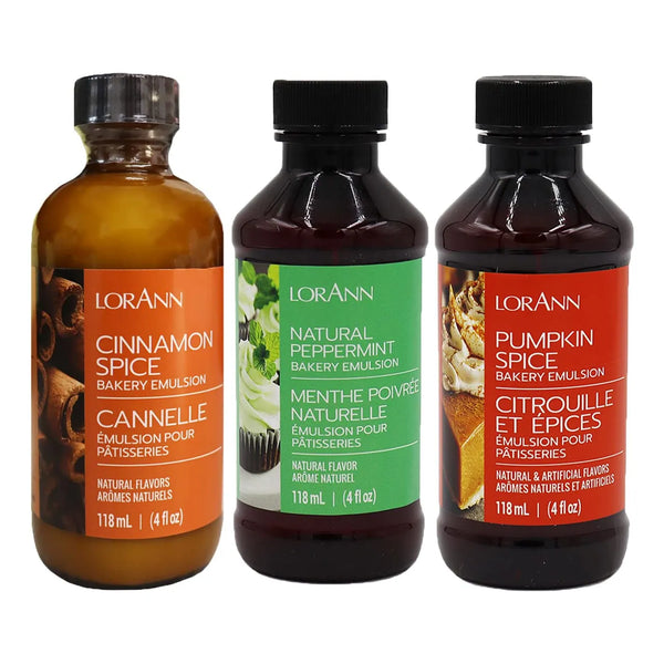 Emulsiones Lorann Para Hornear Sabores Sin Gluten 60ml Ideal Para Postres Profesionales