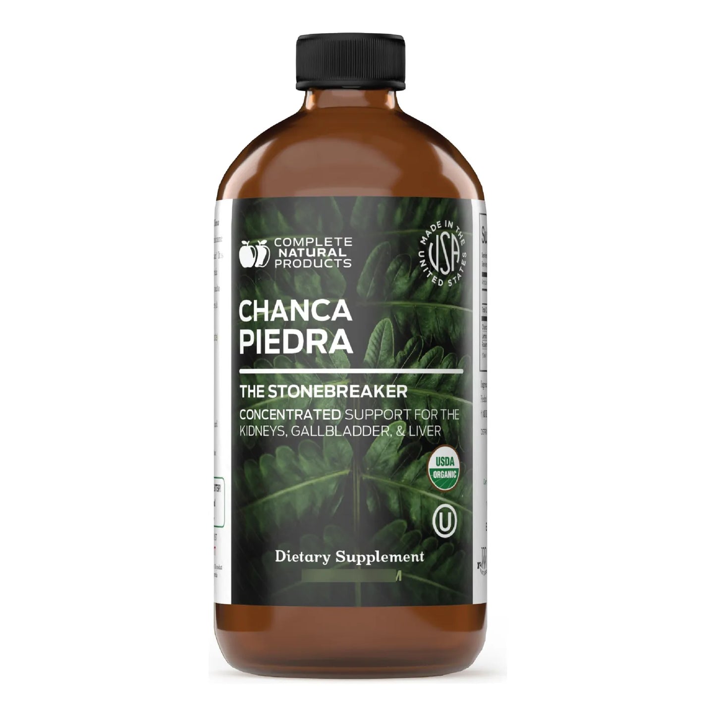 Extracto Orgánico De Chanca Piedra 473ml Tintura Natural Phyllanthus Niruri