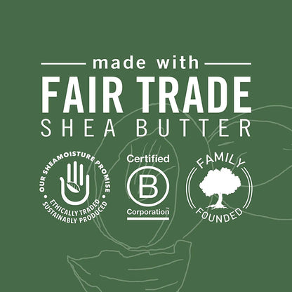 Kit Completo Para Barba Shea Moisture Lavado Balsamo Aceite Y Acondicionador