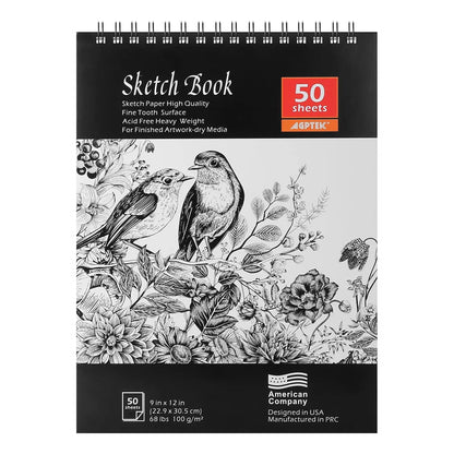Juego De Lapices De Dibujo 75 Piezas Arte Bocetos Colores Agua Carbón