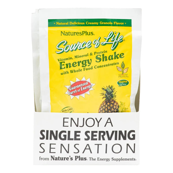 Batidos Energéticos Multivitamínicos Y Minerales NaturesPlus Paquete De 8 Porciones