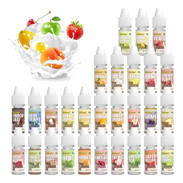 Aceite Aromatizante 28 Sabores 100 Puro Extracto Liquido Natural Multi Uso