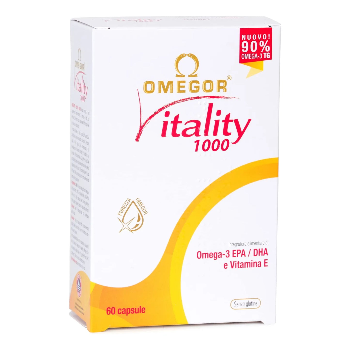 Aceite De Pescado Omega 3 800 Mg EPA DHA Vitalidad 1000 Capsulas IFOS Certified Sin Regusto