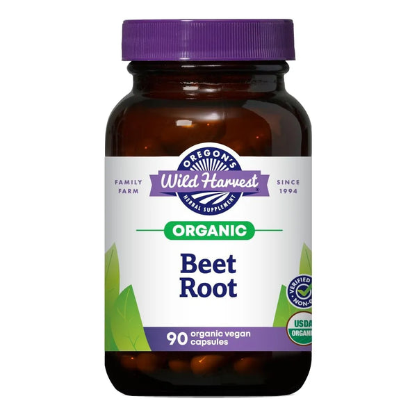 Capsulas Organicas De Raiz De Remolacha 90 Unidades Polvo Certificado USDA Vegano Sin OMG