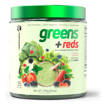 Superalimento En Polvo Orgánico De Verduras Y Frutos Rojos 35 Porciones