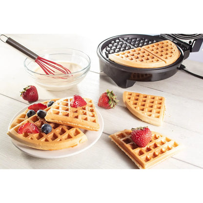 Plancha Para Gofres 17.78 Cm Estilo Americano Antiadherente Ajustable