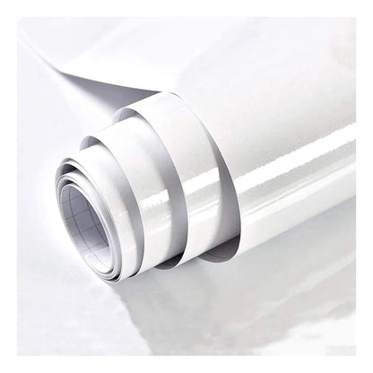 Papel Vinílico Autoadhesivo Para Muebles Brillantes 40 Cm Renovación Fácil Y Duradera