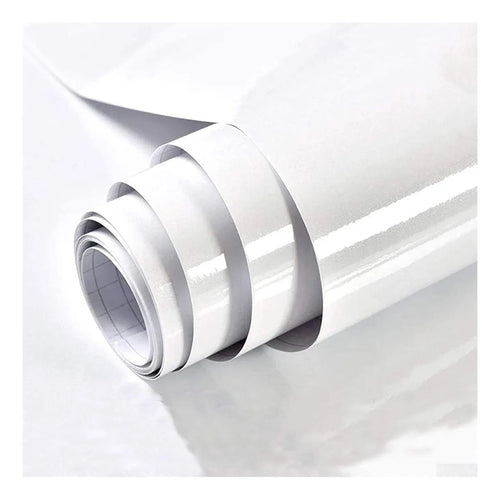 Papel Vinílico Autoadhesivo Para Muebles Brillantes 40 Cm Renovación Fácil Y Duradera