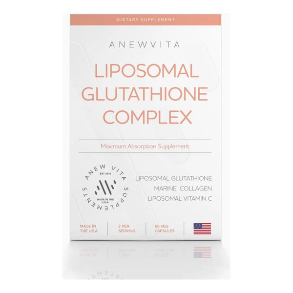 Suplemento Glutatión Liposomal Colágeno Marino Vitamina C Piel Radiante