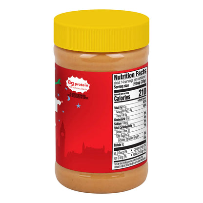 Mantequilla De Mani Crujiente Original Sin Jarabe Paquete De 12 Tarros 163 Onzas