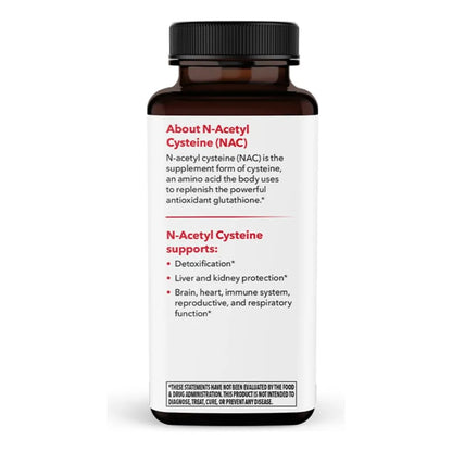N Acetil Cisteina NAC 60 Capsulas Apoyo Cerebral Higado Corazon Inmunidad