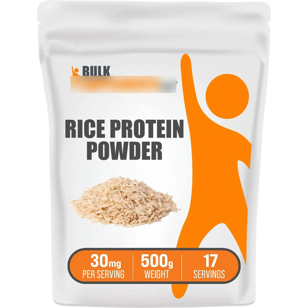 Proteina De Arroz Organico En Polvo Sin Sabor Vegano Sin Lacteos Ni Gluten 500g