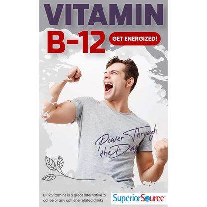 Vitamina B12 Metilcobalamina 2000 Mcg Con Metilfolato Y B6 60 Tabletas Microlingües